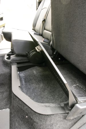 Ram 2500 Underseat Drawer - Rear - Tuffy Products - Locking Lid - Black - `10-`24